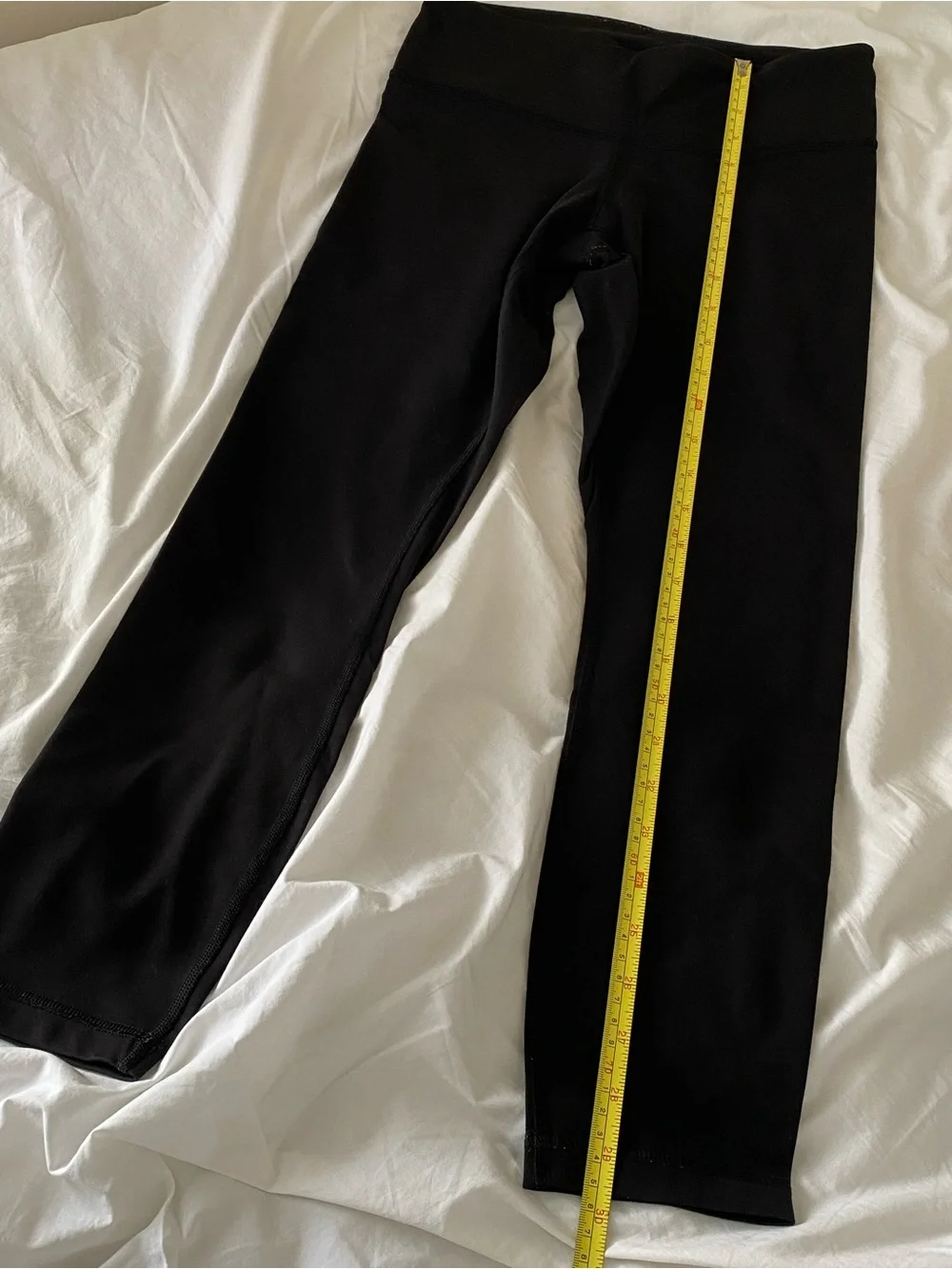 Lululemon Vintage Women Wunder Under Leggings - Black - Size: 6